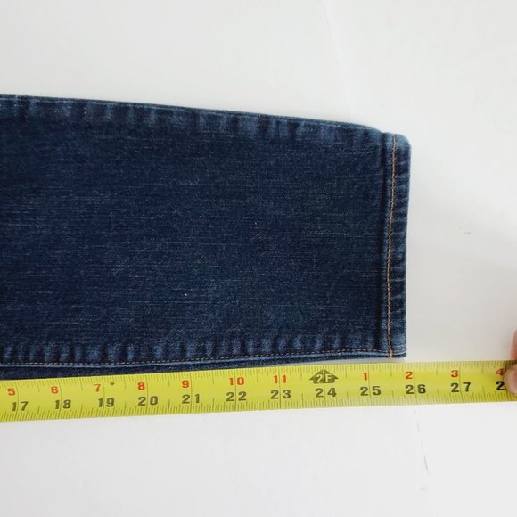 Gap Jeans True Skinny Ankle Mid Rise Classic Dark Wash 28 - Picture 14 of 14